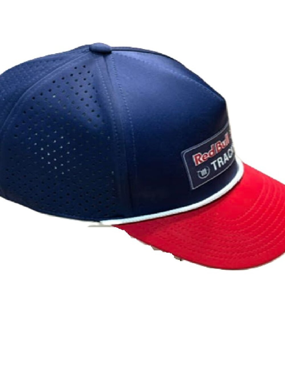 Navy and Red Racing Snapback Hat - Picture 4 of 6
